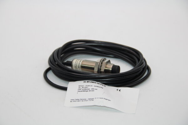 Trefzer-Sensoren IG-M12M04-50-PS-K Sensor