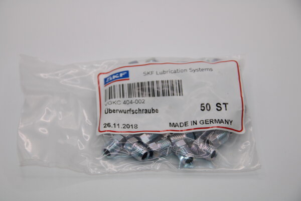 SKF VGKC 404-002 Überwurfschraube 50 Stück