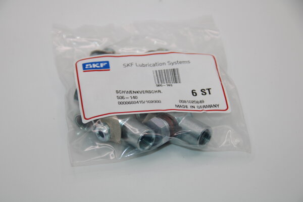 SKF 506-140 Schwenkverschraubung 6 Stück