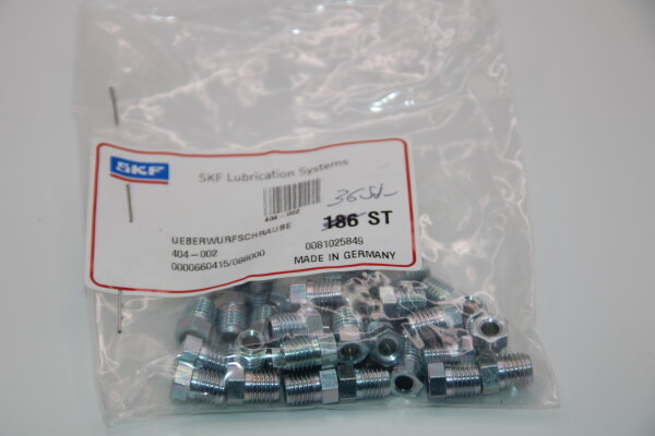 SKF 404-002 Überwurfschraube 36 Stück