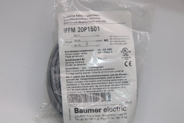 BAUMER IFFM-20P1501 Induktiver-Näherungsschalter