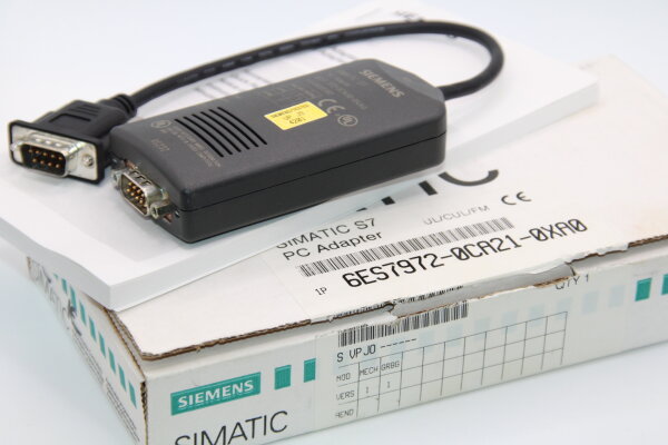 SIEMENS SIMATIC 6ES7972-0CA21-0XA0 PC Adapter