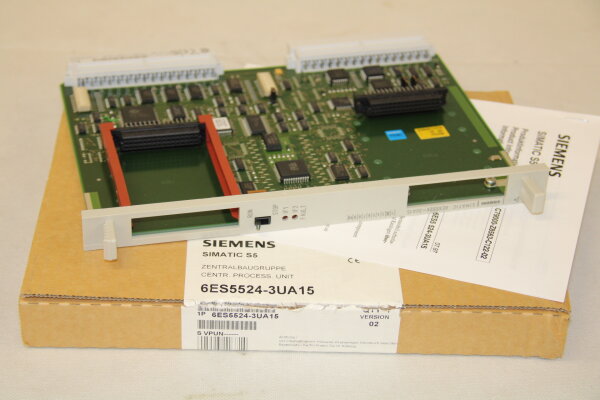 SIEMENS-SIMATIC 6ES5524-3UA15 Zentralbaugruppe