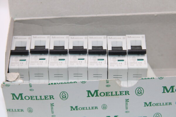 MOELLER FAZ-C10 DC 10KA Leitungsschalter (7 Stück)