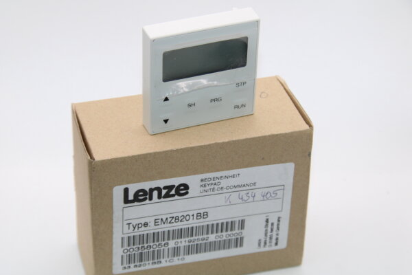 LENZE EMZ8201BB Ident 00358056 Bedienmodul