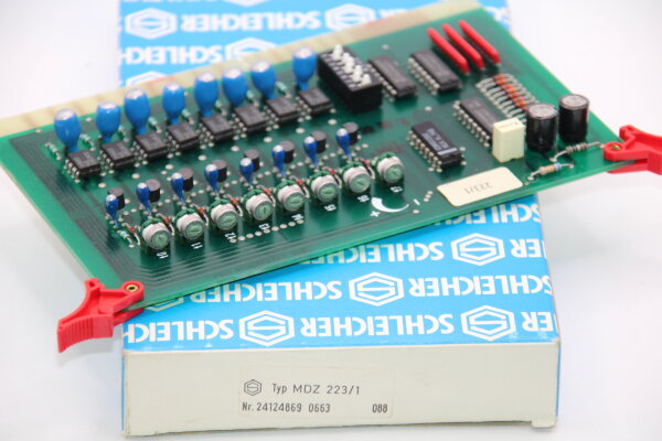 SCHLEICHER MDZ223/1 24123869 0663 Karte