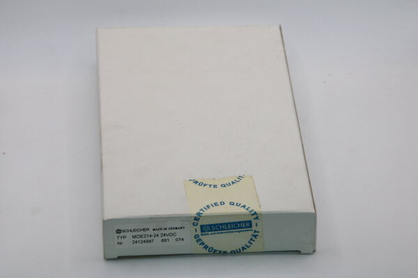 SCHLEICHER MDE214-24 Eingangsmodul