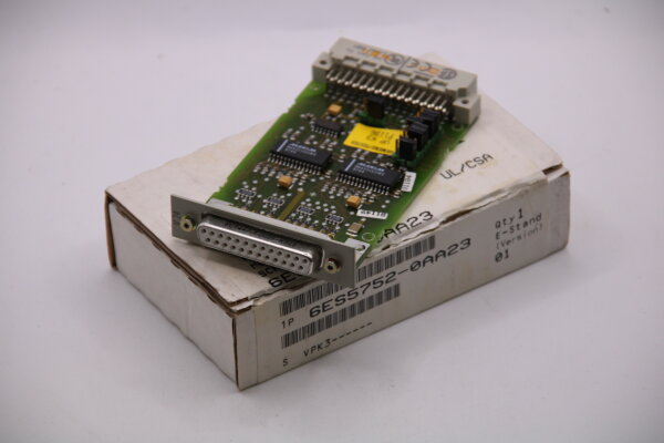 SIEMENS 6ES5752-0AA23 Schnittstellenmodul
