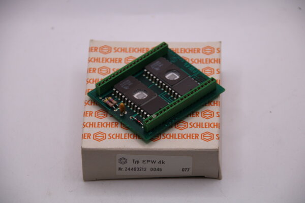SCHLEICHER EPW 4k 24403212 0046 077 Platine
