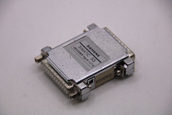 SIEMENS SIMATIC S5 Typ 6.1 U14 Decoder 2 stk