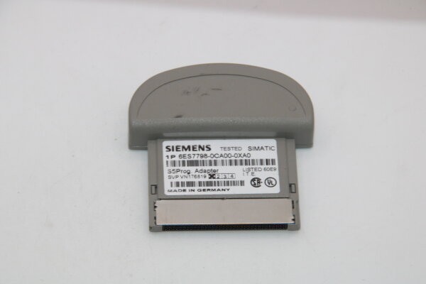 SIEMENS SIMATIC 6ES7798-0CA00-0XA0 Programmieradapter