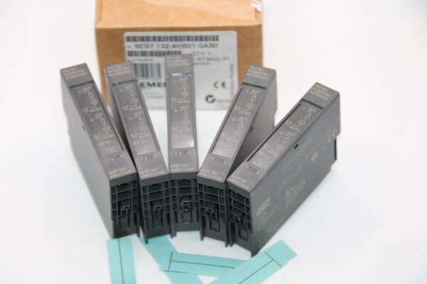 SIEMENS SIMATIC 6ES7132-4HB01-0AB0 Relais-Ausgabe 5 Stück