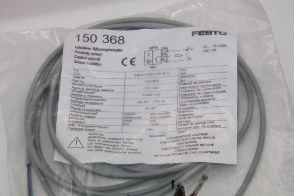 FESTO SIEN-M5B-NS-K-L-(150368) Induktiver-Sensor