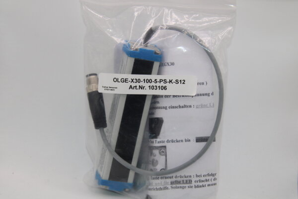 Trefzer-Sensoren OLGE-X30-100-5-PS-K-S12-(103106) Sensor