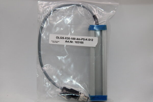 Trefzer-Sensoren OLGS-X30-100-4m-PS-K-S12-(103105) Sensor
