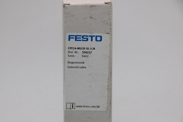 FESTO Magnetventil CPE14-M1CH-5L-1/8 (550237)
