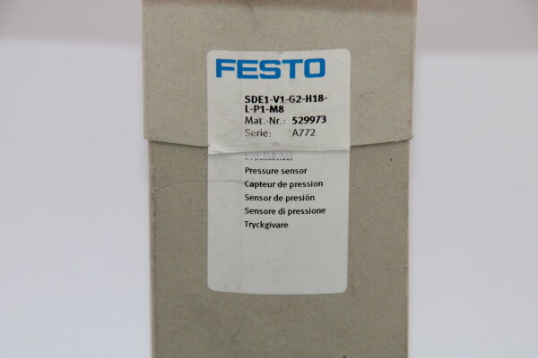 FESTO Drucksensor SDE1-V1-G2-H18-L-P1-M8 (529973)