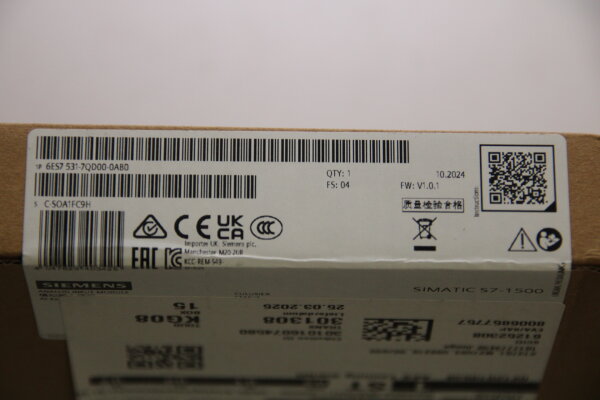 SIEMENS Analog Input Modul 6ES7 531-7QD00-0AB0 C-SOA1FC9H V1.0.1