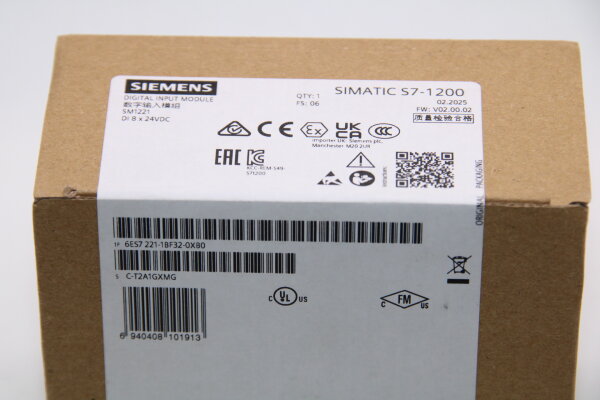SIEMENS Digital Input Modul 6ES7 221-1BF32-0XB0 C-T2A1GXMG