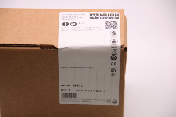 MURR elektronik 58812 Xelity 8TX Switch