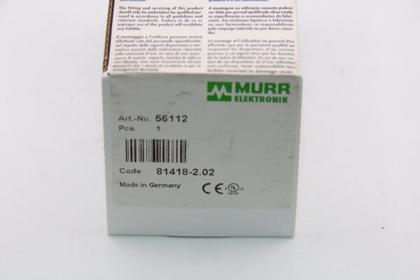 MURR Elektronik 56112 CUBE20 Digital-Eingangsmodul