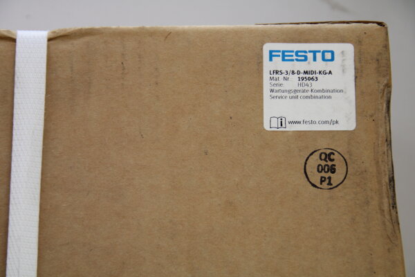 FESTO Wartungsgeräte Kombination LFRS-3/8-D-MIDI-KG-A (195063)
