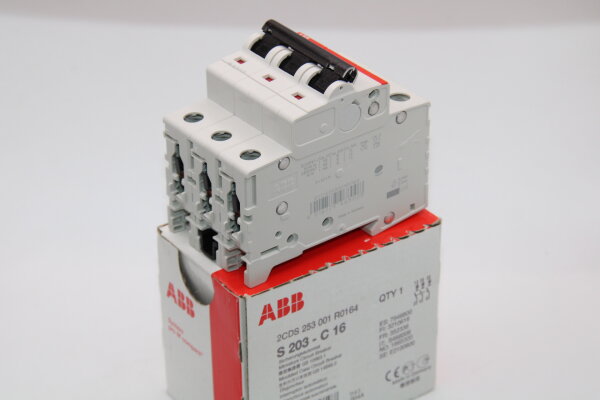 ABB S203-C16 Sicherungsautomat 3 Stück