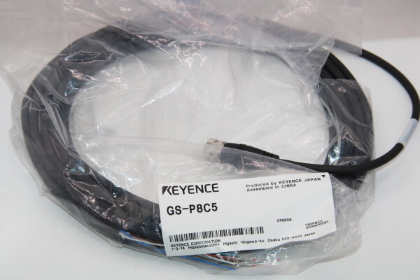KEYENCE GS-P8C5 Sensorkabel
