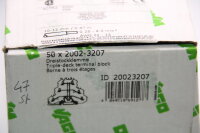 WAGO 2002-3207 Dreistockklemme 47 Stück