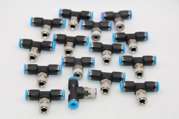 FESTO QST-1/8-4 T-Steckverschraubung 153106 15 Stück
