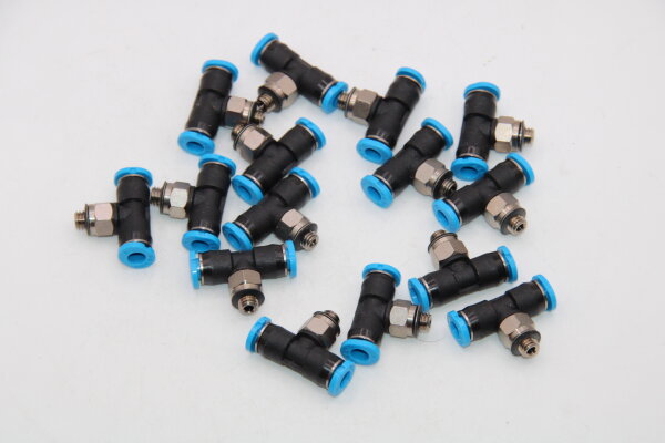 FESTO QSMT-M5-4 T-Steckverschraubung 153354 15 Stück