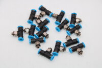 FESTO QSMT-M5-4 T-Steckverschraubung 153354 15 Stück
