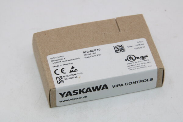 VIPA YASKAWA 972-0DP10 Busstecker