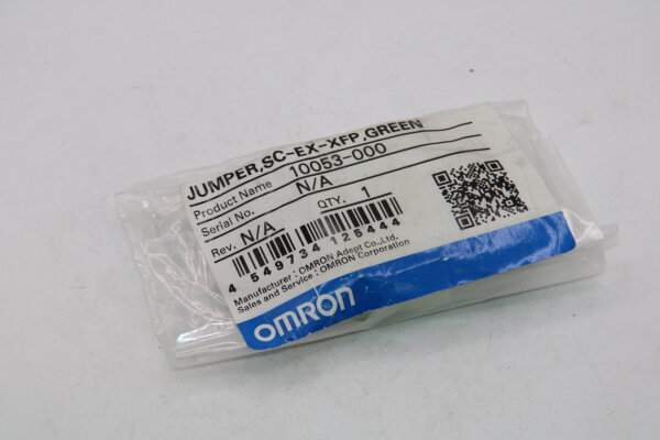 OMRON JUMPER,SC-EX-XFP,green 10053-000 Stecker