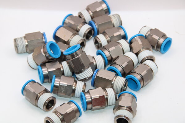 FESTO QS-1/2-16 Steckverschraubung 153011 24 Stück