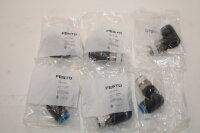 FESTO QSL-1/2-16 L-Steckverschraubung 153055 6 Stück