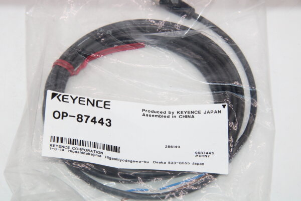 KEYENCE OP-87443 Anschlusskabel M8 4-polig 2m