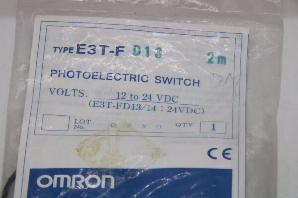 OMRON E3T-FD13 Reflexionslichtschranke Photoelektrischer Sensor