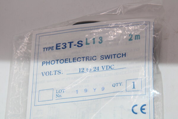 OMRON E3T-SL13 2m Reflexionslichtschranke Photoelektrischer Sensor
