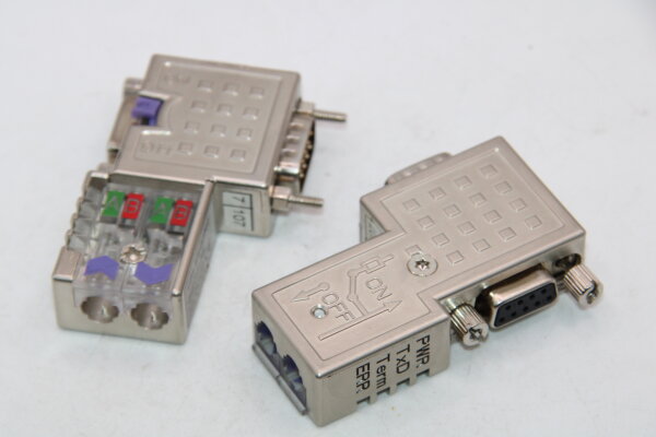 VIPA YASKAWA 972-0DP10 Profibus Busstecker 2 Stück
