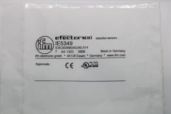 IFM IE5349 IEBC003BBSKG/AS-514 Induktiver-Sensor