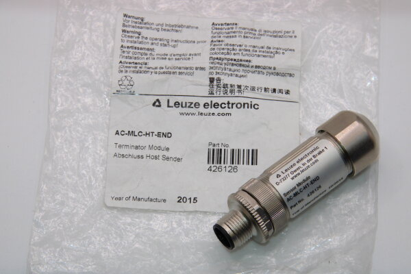 LEUZE AC-MLC-HT-END Anschluss Host Sender Terminator Module
