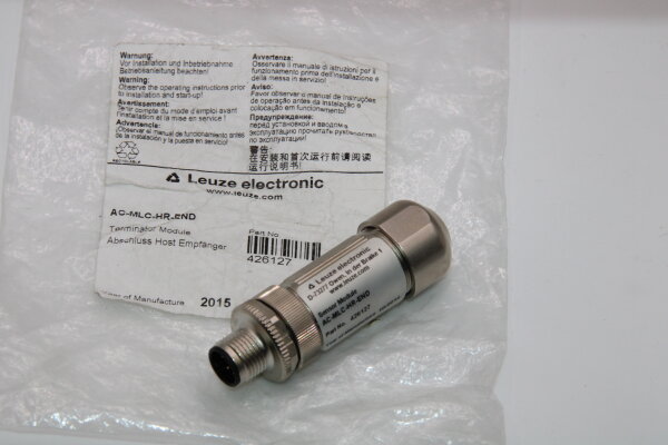 LEUZE AC-MLC-HR-END Anschluss Host Sender Terminator Module