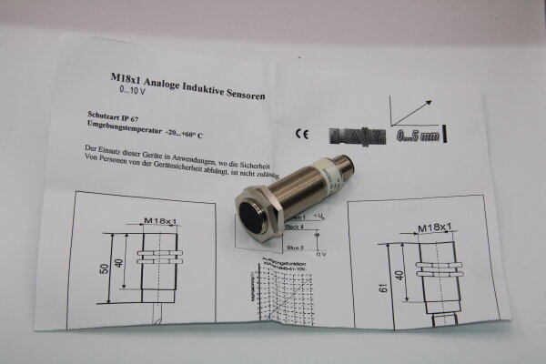 Trefzer-Sensoren IGA-M18M5-61-10V-S12-(101584) Sensor