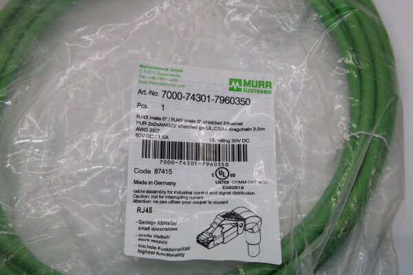 MURR Elektronik 7000-74301-7960350 Verbindungskabel