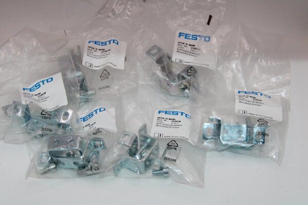 FESTO HFOE-D-MINI (159638) Befestigungswinkel 6 Stück