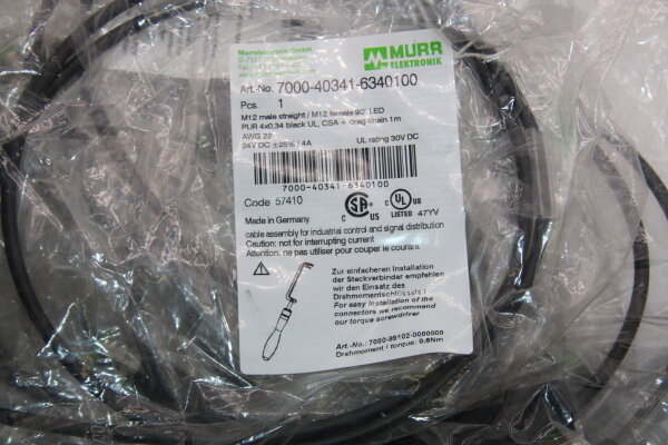 MURRELEKTRONIK 7000-40341-6340100 Sensorkabel 5 Stück