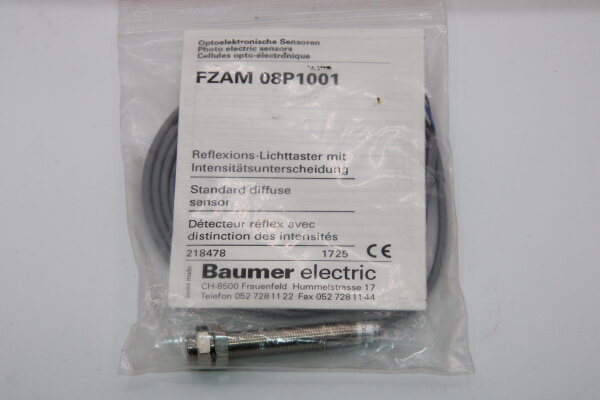 BAUMER FZAM 08P1001 Lichttaster