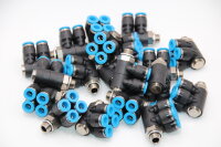 FESTO QSLV4-G1/8-6 Mehrfachverteiler 186244 19 Stück