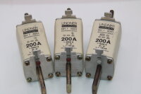 LINDNER 200A 500V NH18001 NH Sicherungen 3 Stück